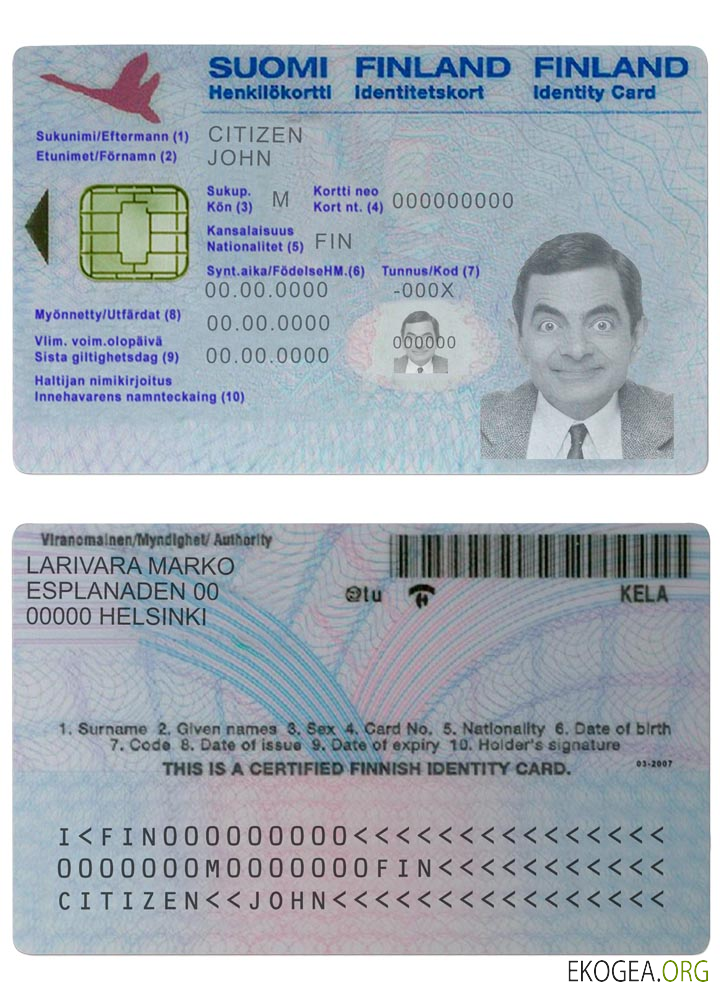 Finlande ID version 2